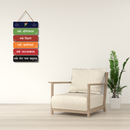 Jain Panch Parmeshthi Wooden Wall Hanging