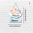 Coming Soon Baby Wooden Wall Hanging