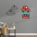 Santa’s Christmas Car Wall Hanging