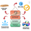 APJ Abdul Kalam Inspirational Wall Hanging