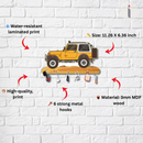 Off-Road Adventure Jeep Key Holder - ICraft asia