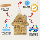 "Happiness is a Kitchen Full of Family, Eat Fresh" Wall Hanging - ICraft asia