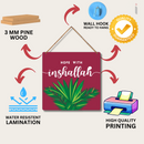 "Hope with Inshallah" Wall Hanging - ICraft asia
