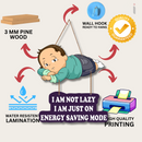 "I Am Not Lazy" Wall Hanging - ICraft asia