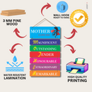 "Full Form Mother" Wall Hanging - ICraft asia