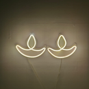 Divine Glow Diya Neon Light