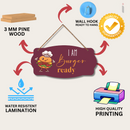 "I'm Burger Ready" Wall Hanging - ICraft asia
