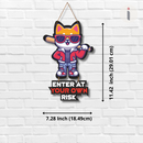 Cool Cat Wall Hanging