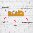 Wooden Key Holder with Bird & Home Design - ICraft asia