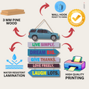 "Live Simply" Wall Hanging - ICraft asia