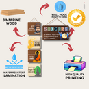 "Gautam Buddha Quotes" Wall Hanging - ICraft asia