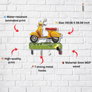 Vintage Scooter Key Holder - ICraft asia