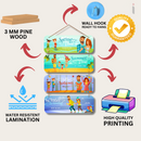 "Seasons" wall hanging - ICraft asia