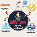 "Boss Lady" Wall Hanging - ICraft asia