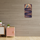 Tvameva Mata Cha Pita Tvameva Wooden Wall Hanging