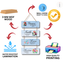 Grace, Faith & Love wall hanging