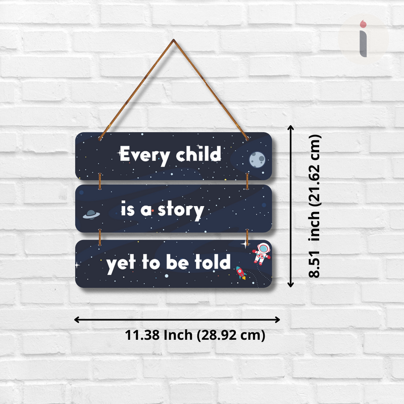 Inspirational Kids’ Wall Hanging