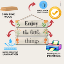 "Enjoy the Little Things" Wall Hanging - ICraft asia