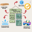 "Pursue Your Passion" wall hanging - ICraft asia