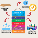 "Full Form Father" Wall Hanging - ICraft asia