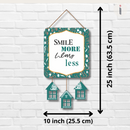 "Smile More, Worry Less" wall hanging - ICraft asia