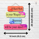 "If Hard Work" Wall Hanging - ICraft asia
