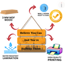 Believe & Achieve Wall Hanging