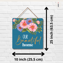 "Our Beautiful Home" wall hanging - ICraft asia
