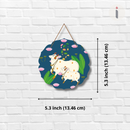 Divine Kamdhenu Cow Wall Hanging
