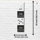 "You Only Live Once" wall hanging - ICraft asia