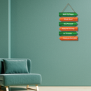 Daily Motivation Wall Hanging