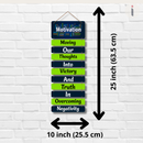"Motivation" Wooden Wall Hanging - ICraft asia