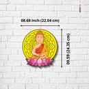 Buddha Mandala Lotus Wooden Wall Key Holder - ICraft asia