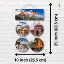 "Char Dham" Wall Hanging - ICraft asia