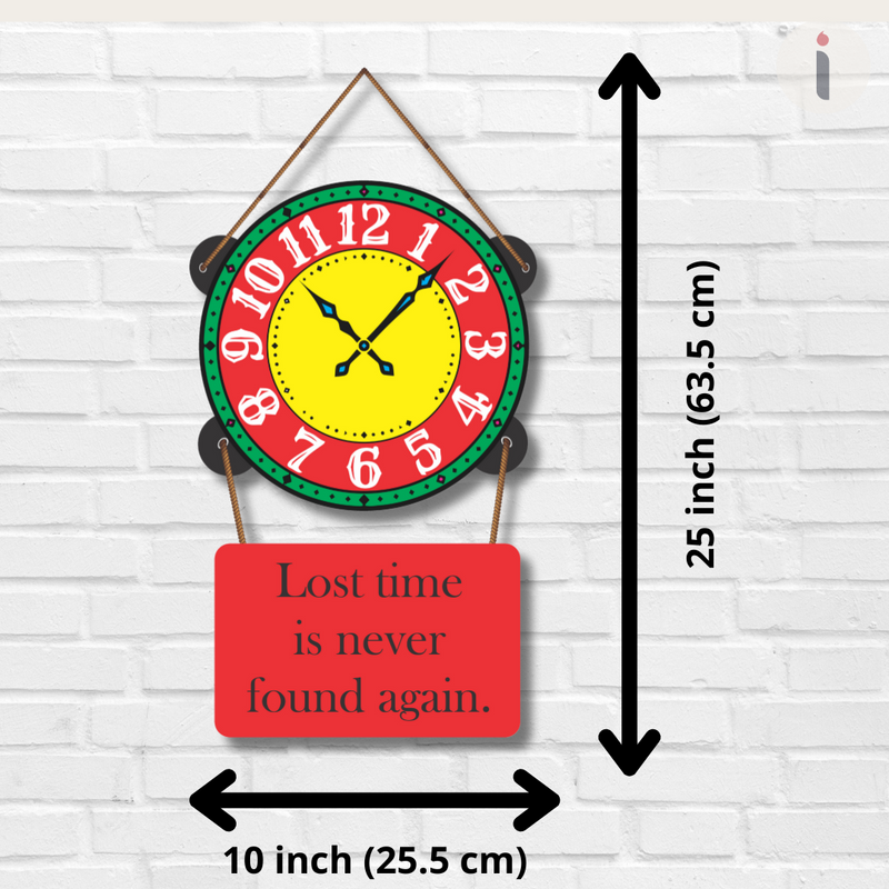 "Lost Time" Wall Hanging