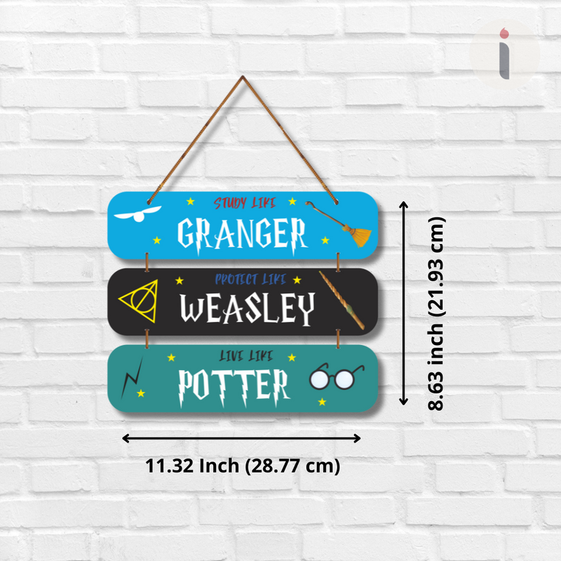 Magical Trio Wall Hanging