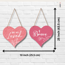 "You Are Brave, You Are Love" wall hanging - ICraft asia