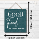 "Good Food is Good Mood" Wall Hanging - ICraft asia