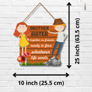"Brother &amp; Sister" Wall Hanging - ICraft asia