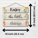 "Enjoy the Little Things" Wall Hanging - ICraft asia