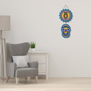 Owl Evilo Eye Wooden Wall hanging
