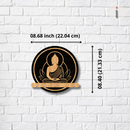 Buddha Design Wooden Wall Key Holder - ICraft asia