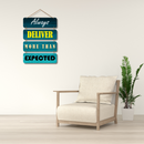 Go Beyond – Motivational Wall Hanging