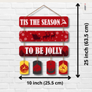 "Tis The Season To Be Jolly" Christmas wall hanging - ICraft asia