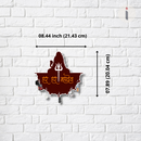 Har Har Mahadev Wooden Key Holder - ICraft asia