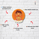 Bal Hanuman Wooden Wall Key Holder - ICraft asia