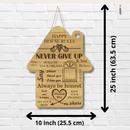 "Happiness is a Kitchen Full of Family, Eat Fresh" Wall Hanging - ICraft asia