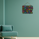Aa To Zz Wooden Wall Hanging