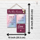 "In This Home Wake Up" Wall Hanging - ICraft asia