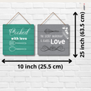 "Cooked with Love" Wall Hanging - ICraft asia